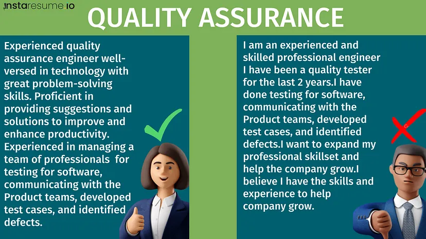 professional-summary-quality-assurance